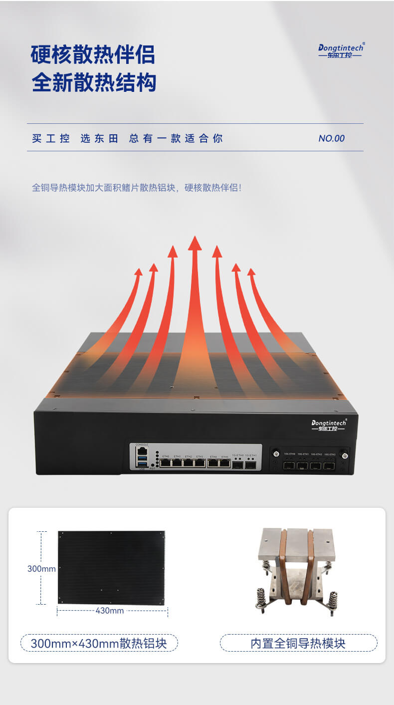 網(wǎng)絡(luò)安全工控機(jī)，多網(wǎng)口工業(yè)電腦