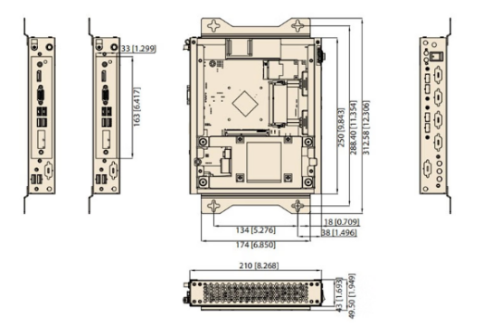 尺寸外觀介紹: 尺寸外觀介紹: