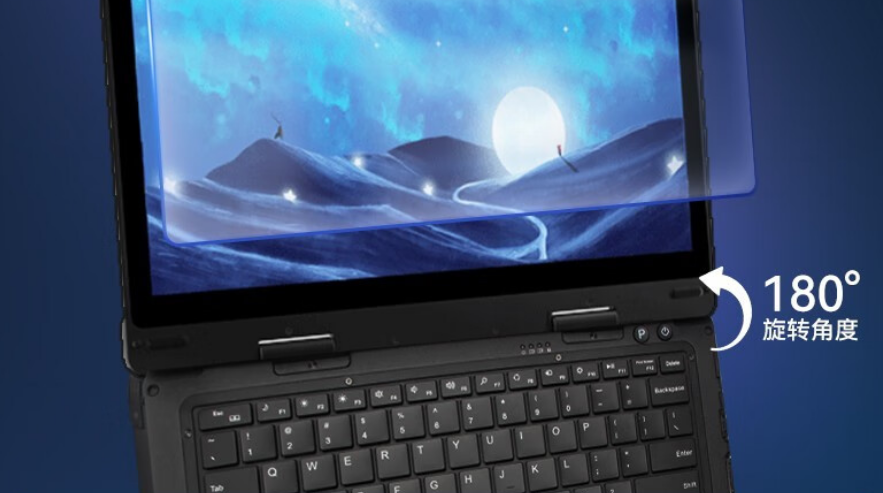 DTN-S1311EB三防筆記本尺寸為322*233*26mm，尺寸小巧，全鎂合金機(jī)身，材質(zhì)輕盈。