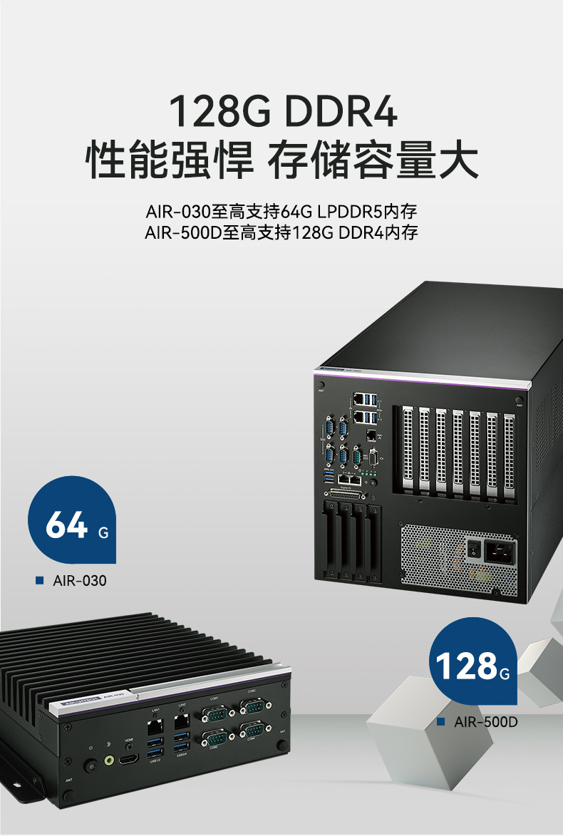 研華AI邊緣服務(wù)器,雙GPU工控主機,DDR4內(nèi)存|AIR-500D.jpg 研華AI邊緣服務(wù)器,雙GPU工控主機,DDR4內(nèi)存|AIR-500D.jpg